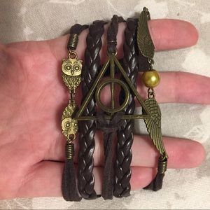 Harry Potter leather bracelet