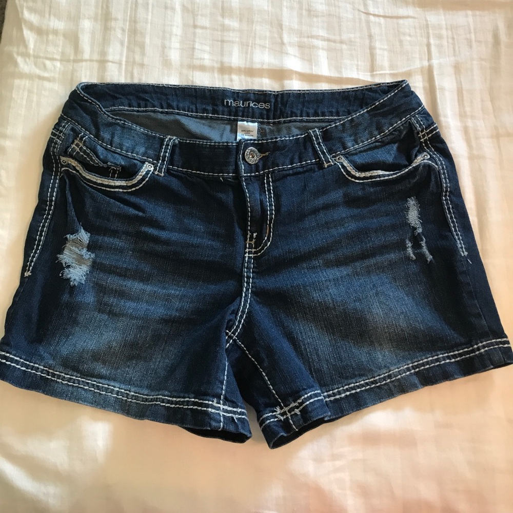 Maurices size 12 Jean shorts