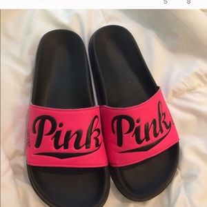 Large pink vs flip flops brand new