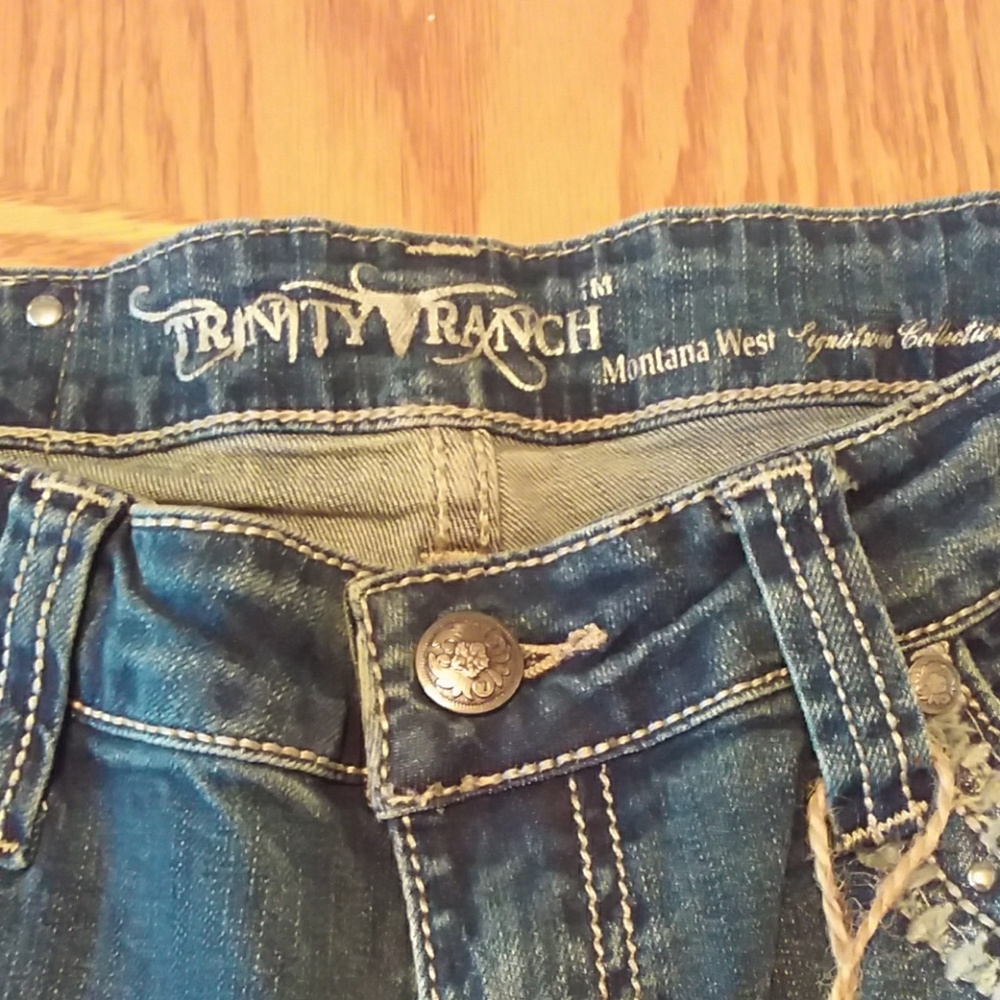 Trinity ranch hip hugger denim jeans - Picture 4 of 7