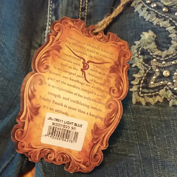 Trinity ranch hip hugger denim jeans - Picture 5 of 7