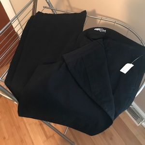 Khaki material pants