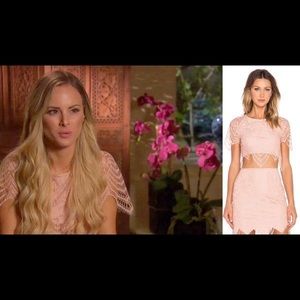 Love and Lemons Luna Lace Top and Skirt