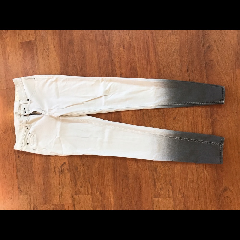 Rag and bone ombré jeans gradient dip dye