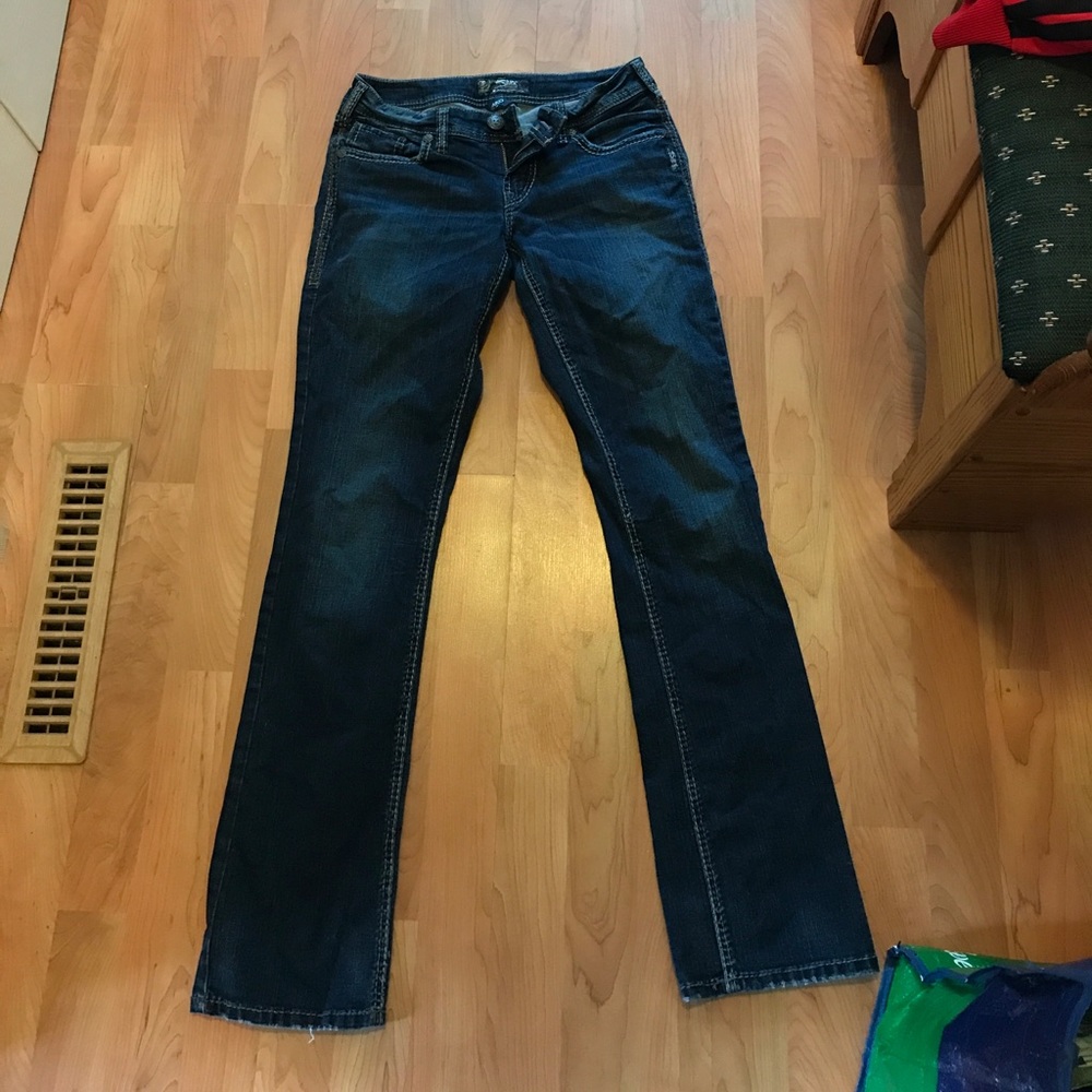 Silver jeans