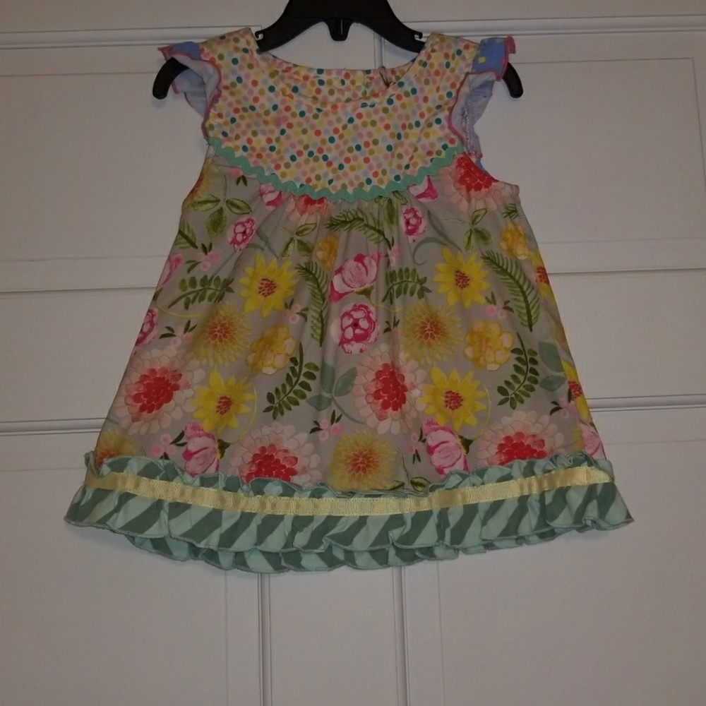 Matilda Jane Floral Sorbet Shabby Top