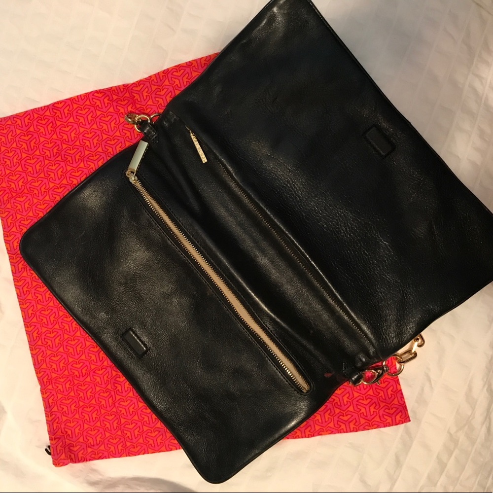 Tory Burch Bombe Reva Clutch Shoulder Bag - Picture 2 of 2