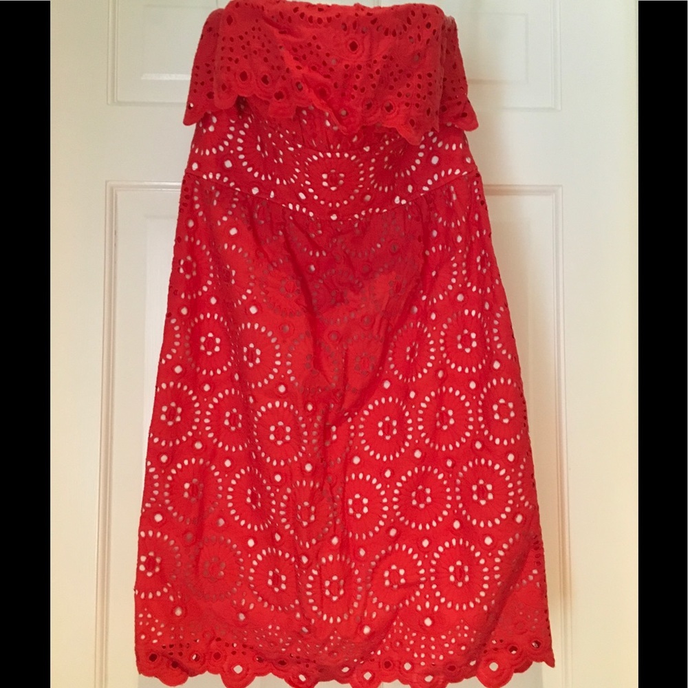 Strapless Shoshanna Dress