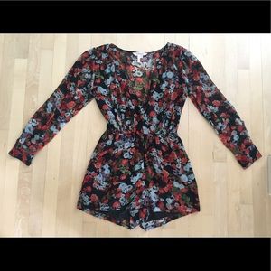 BCBG eneration romper/ Flower Patner