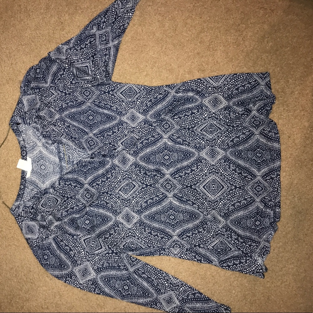 Blue blouse