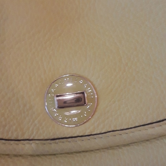 Isaac Mizrahi Yellow Shoulder Bag - Picture 3 of 7