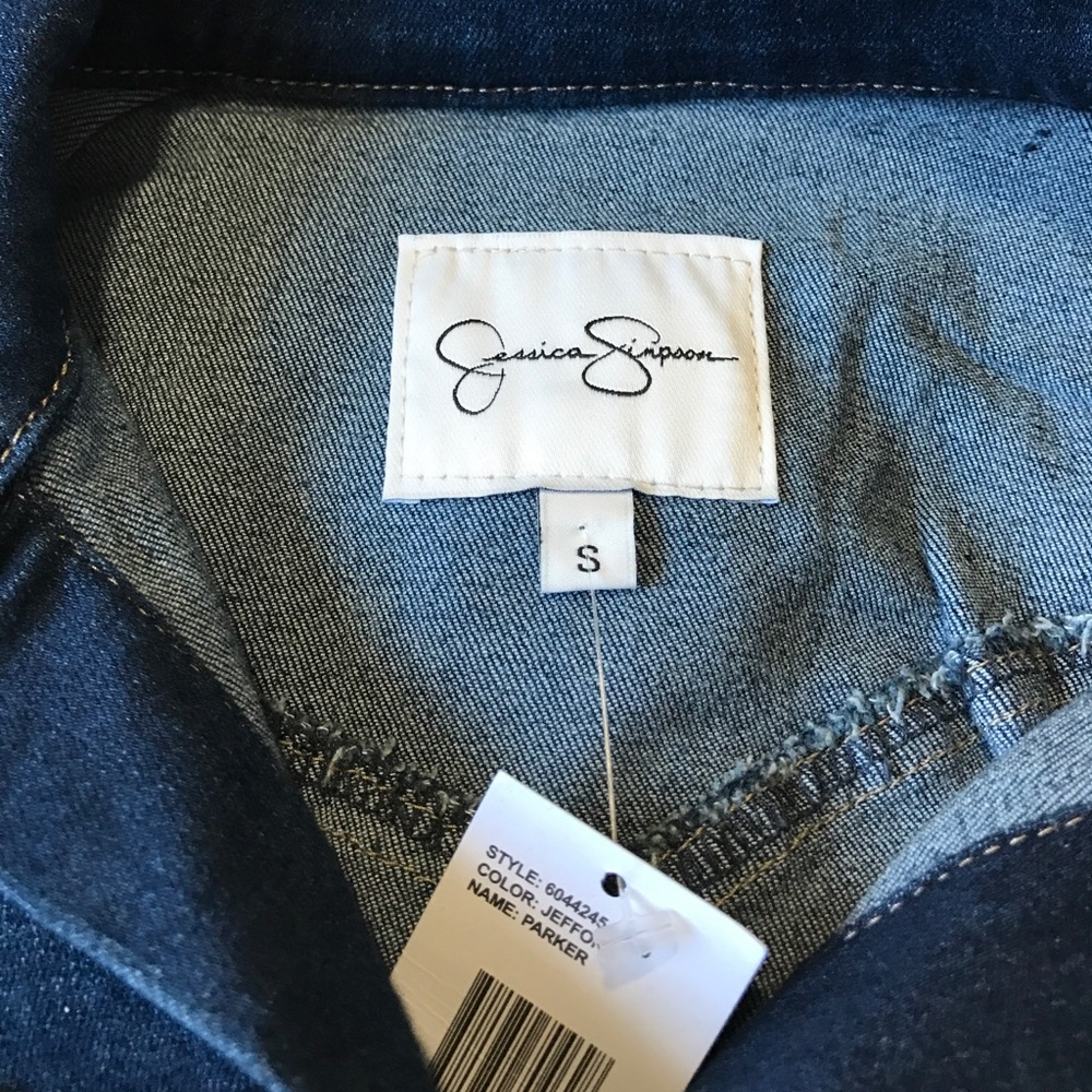 SALE‼️Jessica Simpson Blue Denim Jacket - Picture 4 of 4