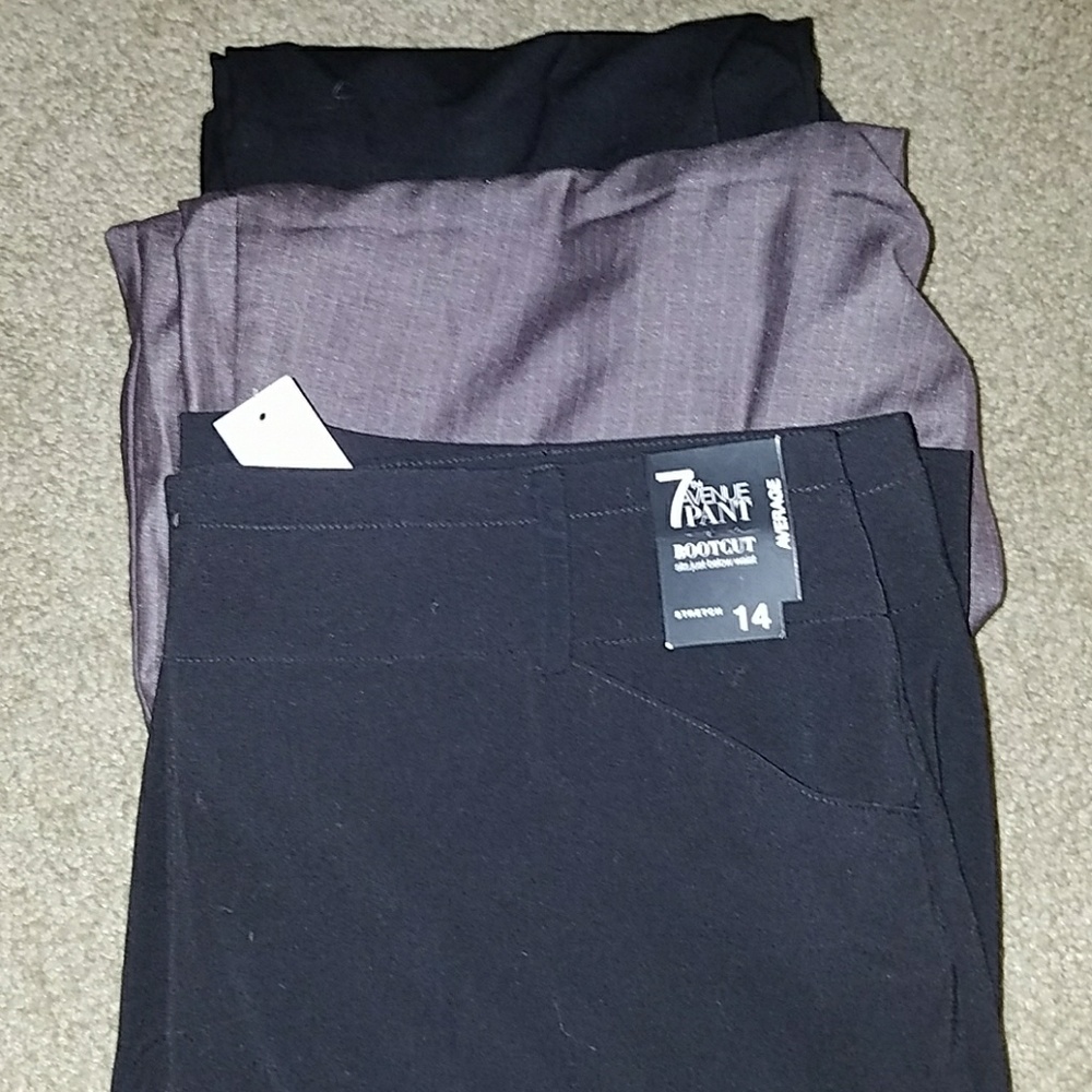 3 pairs of dress pants