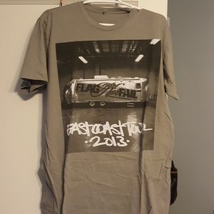 Flag Nor Fail trailer tour 2013 t shirt. RARE.