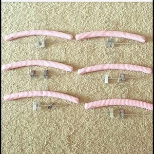 VS Pink clip hangers