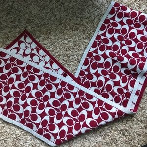Coach scarf