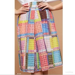 Anthropologie Maia Midi Skirt (size small)