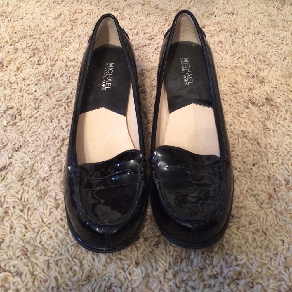 Black Michael Korda Loafers