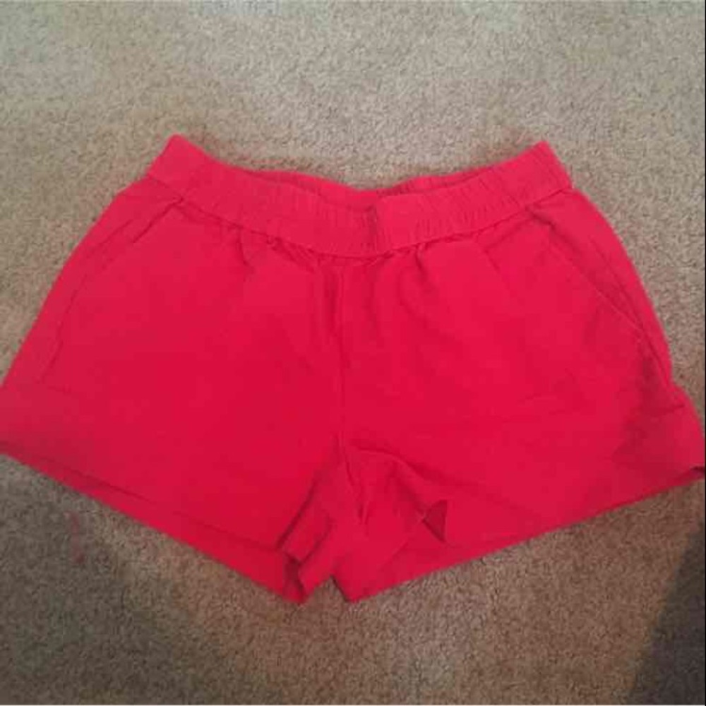 SALE🎉 J Crew bright red shorts