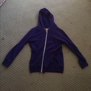 Purple rainbow Aviator Nation jacket