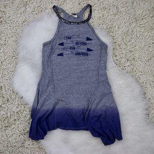 Free People Ombré Tunic Top