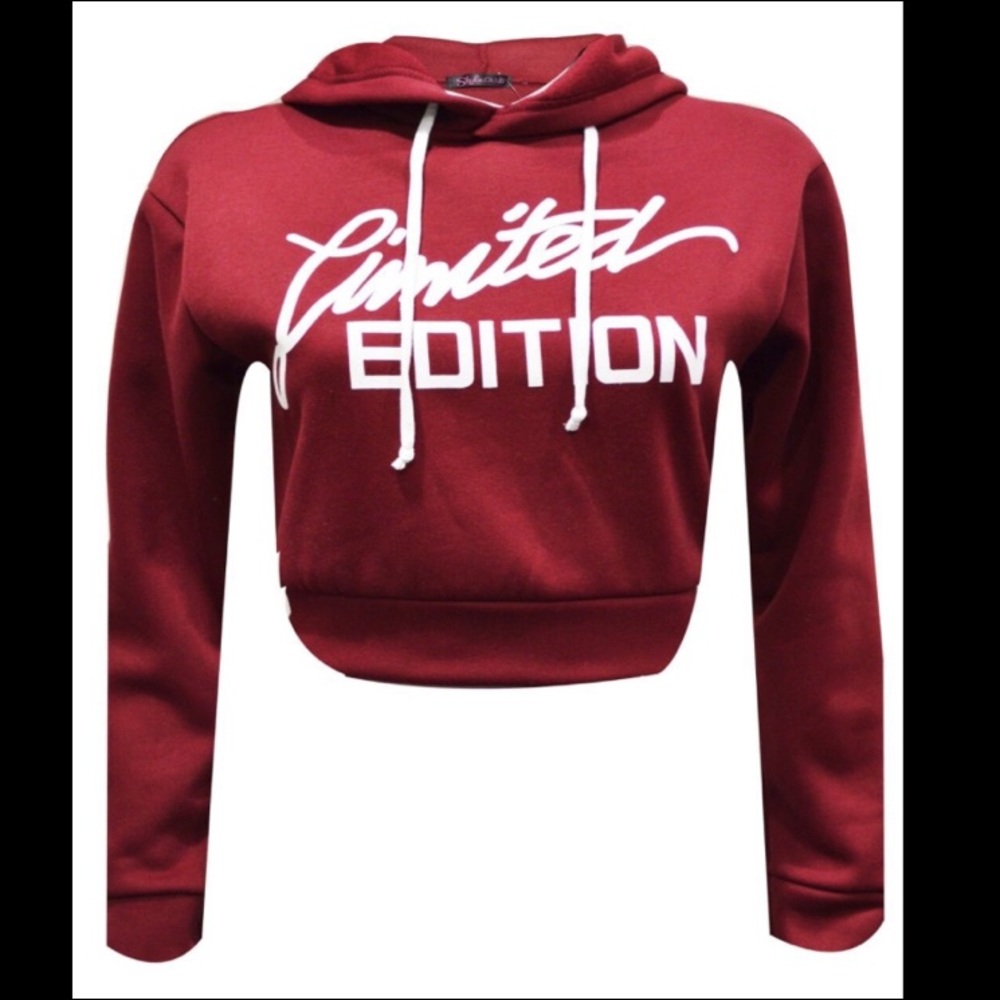 CROPPED LIMITED EDITION HOODIE