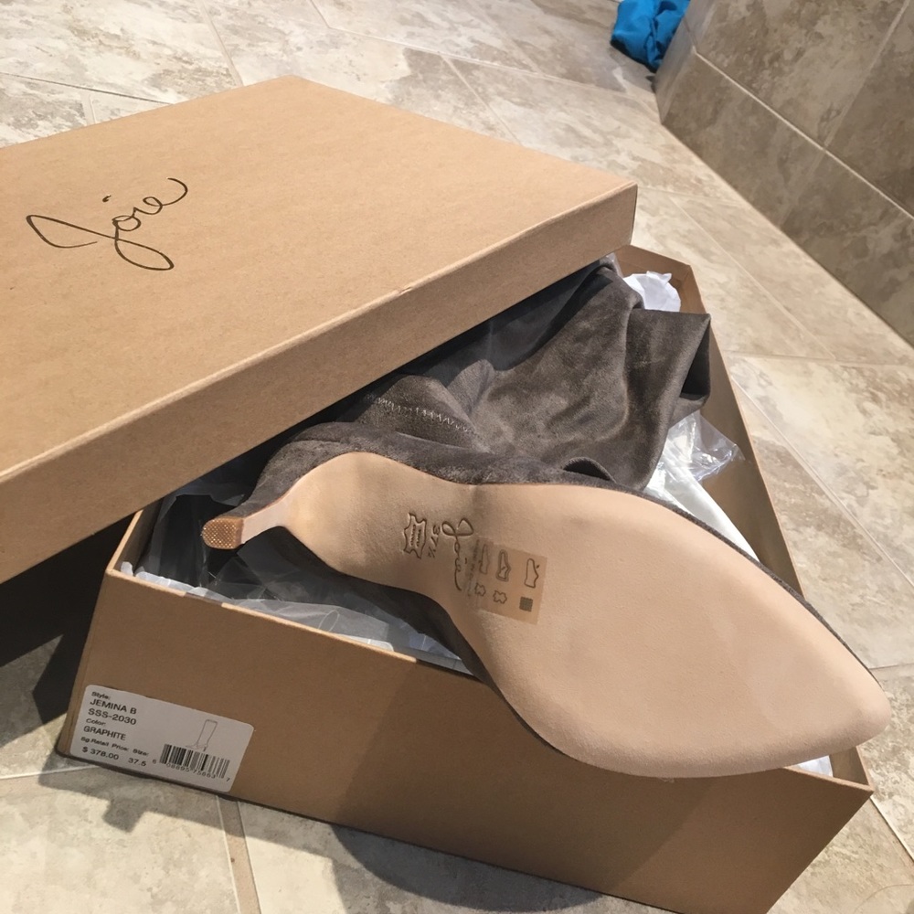Joie Jenkins OTK boots NIB 37.5