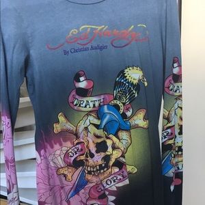 Classic Ed Hardy long sleeve. Never worn
