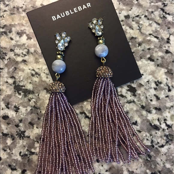 kate spade Jewelry - BaubleBar Tassel Earrings