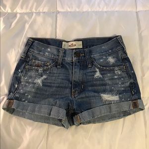 Hollister denim shorts