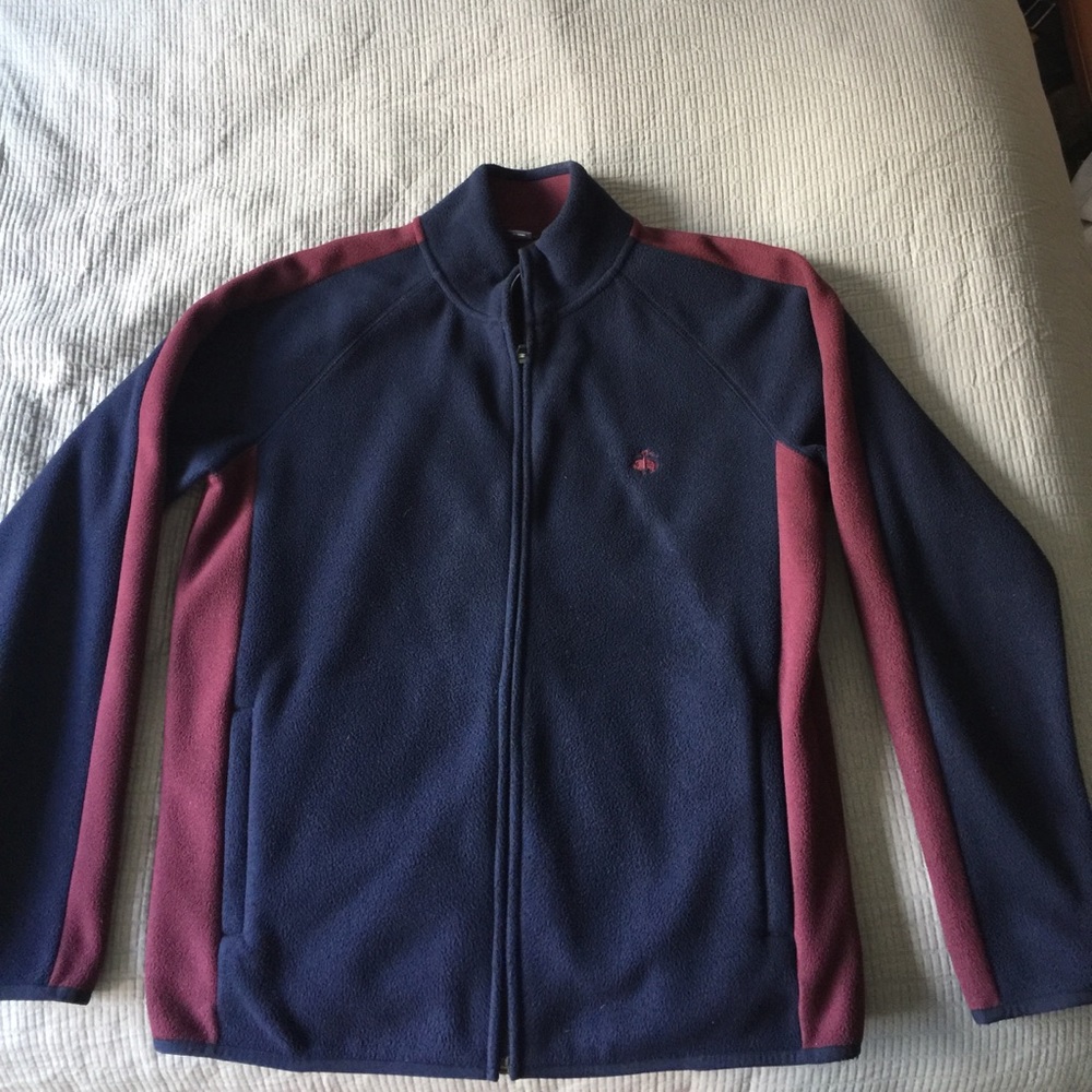 Brooks Brothers "346" zip-up fleece