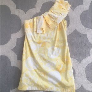 Lilly Pulitzer One Shoulder Sun Dress