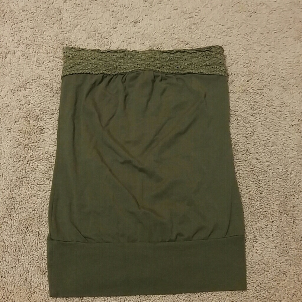 Green Tube Top
