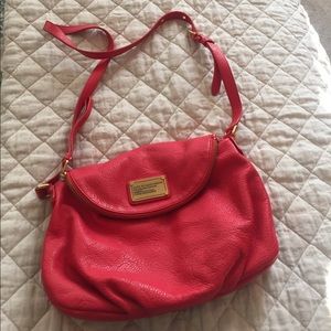 Authentic Red Marc Jacobs classic Q Natasha bag