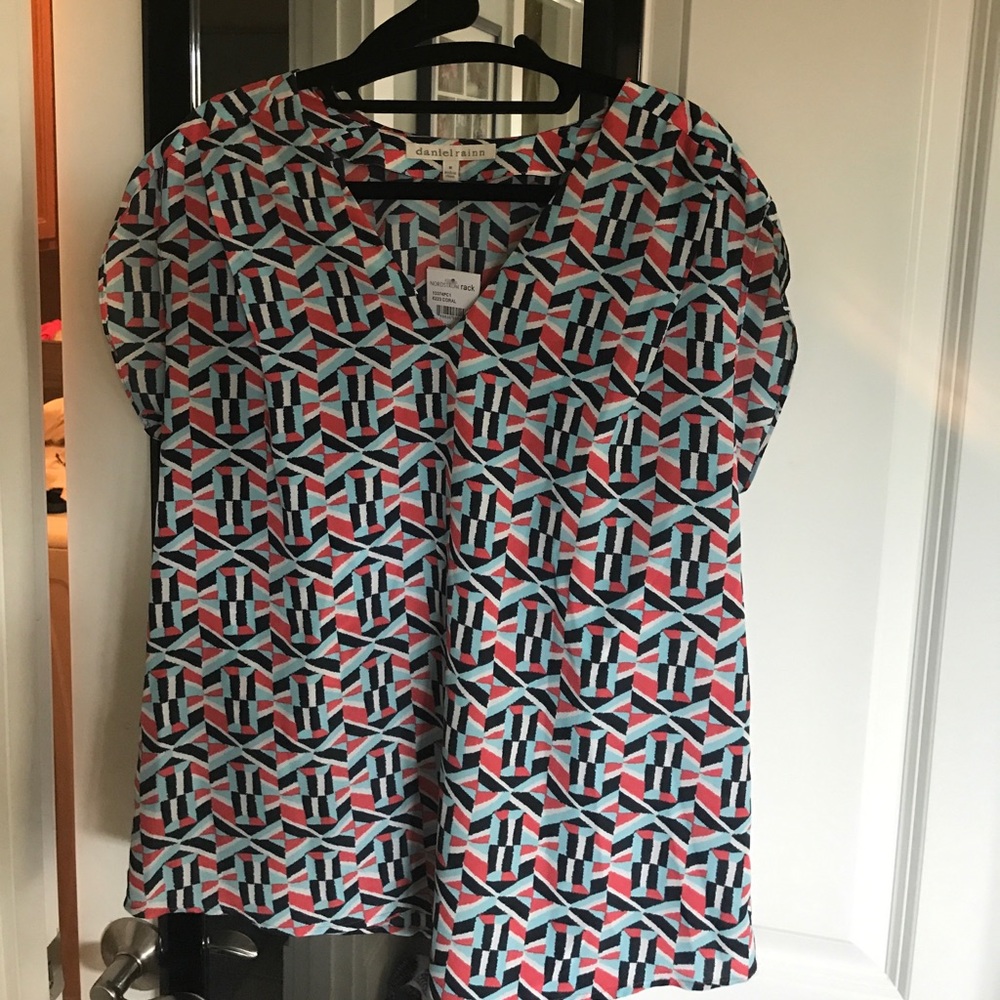 Chiffon patterned shirt