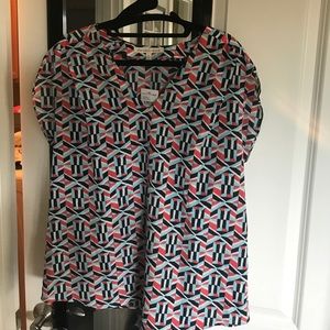 Chiffon patterned shirt