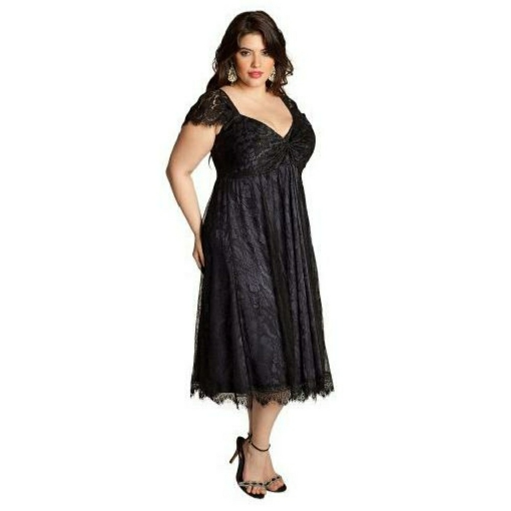 Black lace formal dress see other pics!