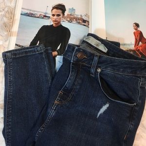 TopShop Jamie High-Rise Moto Jean // W28 L32 //