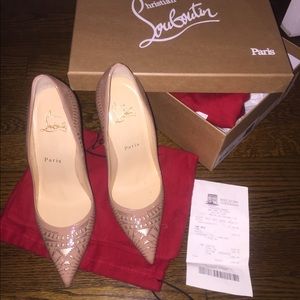 Christian Louboutin Kristali LaserCut Pumps size 6