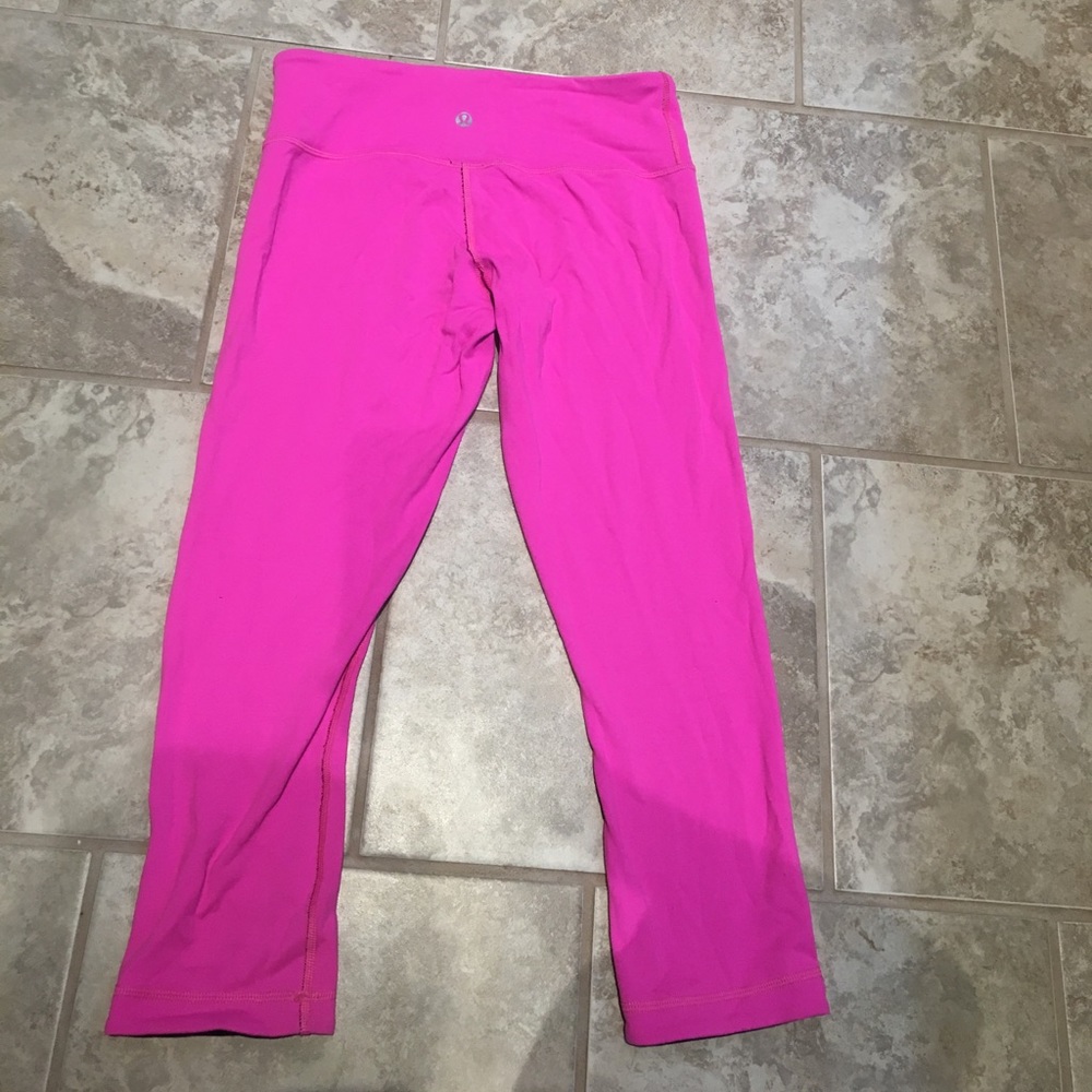 Lululemon reversible capri 6