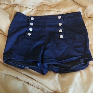 Button Up Shorts