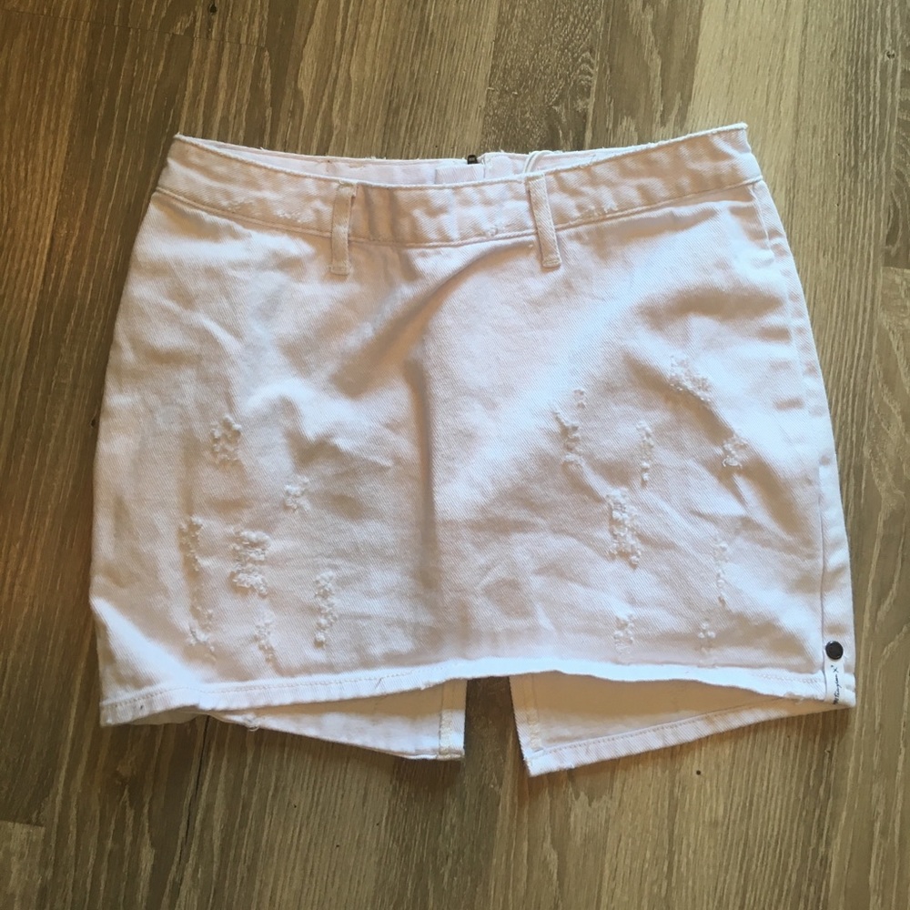 One Teaspoon White Denim Skirt, size 24