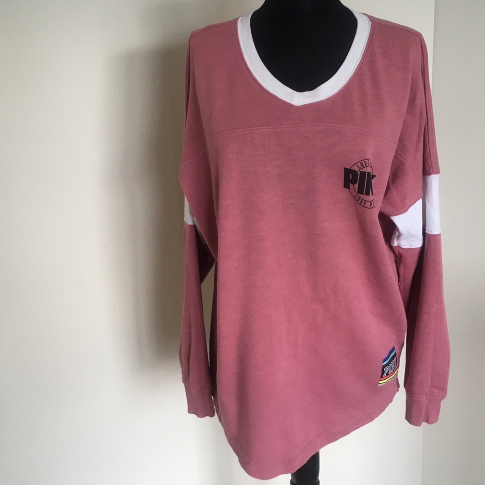 Pink light sweater