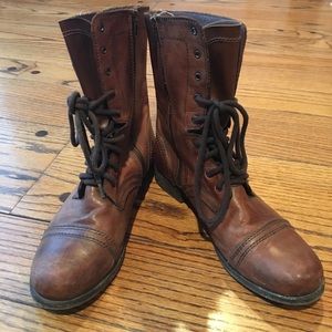 Steve Madden Combat Boots
