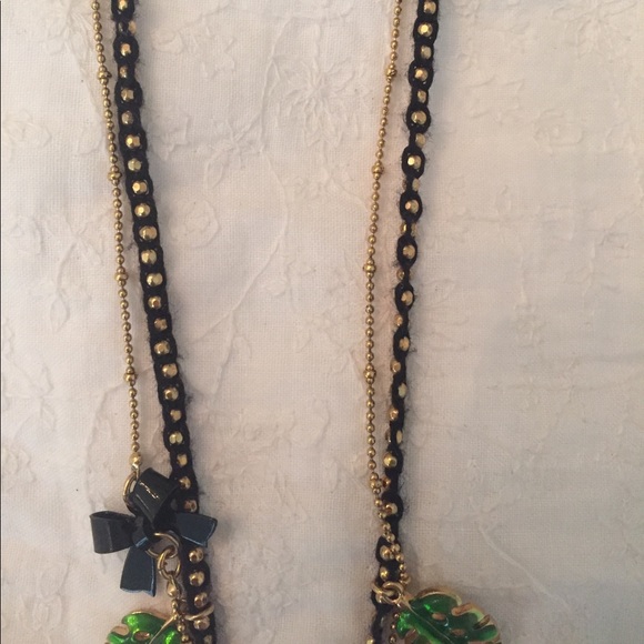 Betsy Johnson giraffe necklace with charms! - Picture 3 of 4