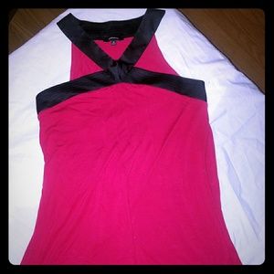 Red and Black Express Dress