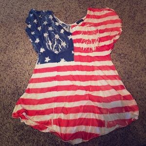 American flag tshirt