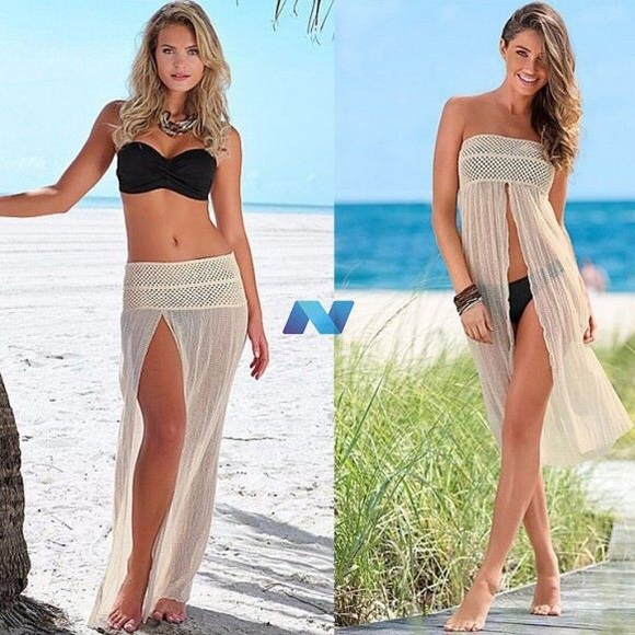 Dresses & Skirts - ⚜Convertible Mesh Maxi Skirt ⚜