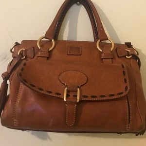 Brown Leather Dooney & Bourke Bag