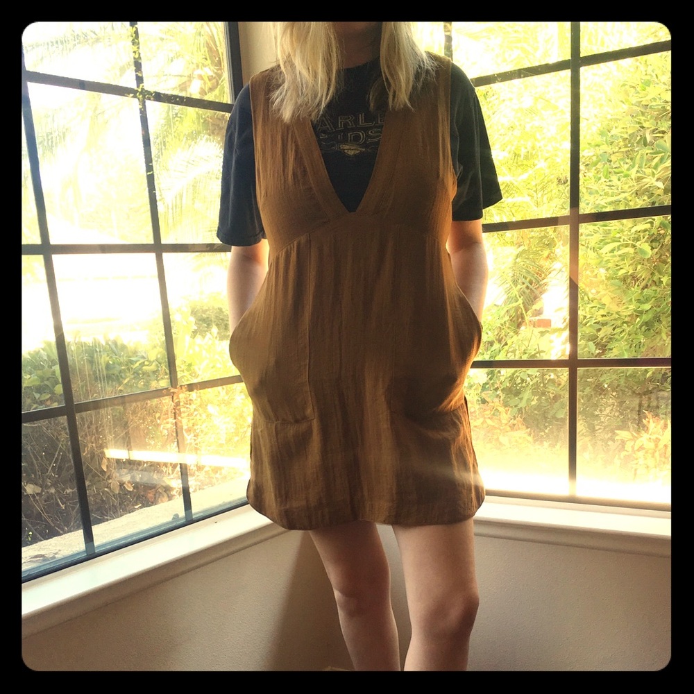 Free People Brown Dress